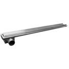 Ralo linear 80 cm com saida lateral horizontal esquerda