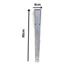 Ralo Linear 90cm Quattro Oculto Rboc9000 - Mozaik