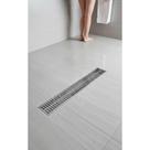 Ralo Linear Alumínio 15x100cm - Elegância e Segurança