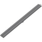 Ralo Linear Com Grelha Flat Tigre 70Cm Cinza Ralo Linear Com Grelha Flat Tigre 70Cm Cinza