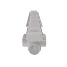 Ralo linear com tampa vazada branco astra - 50cm