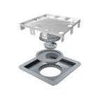 Ralo Linear Elleve Square Tampa Oculta 15 X 15 Cm