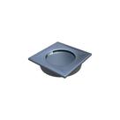 Ralo Linear Elleve Touch 15x15cm Escovado Linear