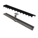 Ralo Linear Elleve Versatile 75cm Saída Central Black Matte Linear