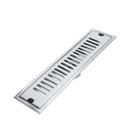 Ralo Linear Embralumi Oculto Invisível Grelha Inox 40x10cm Ralo Linear Embralumi Oculto Invisível Grelha Inox 40x10cm