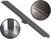 Ralo Linear Flat Pvc Oculto Invisível Com Grelha P/ Banheiro Lavabo Sacada 90cm Tigre Ralo Linear Flat Pvc Oculto Invisível Com Grelha P/ Banheiro Lavabo Sacada 90cm Tigre