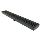 Ralo Linear Grelha Vazada 7x52cm Preto
