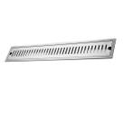 Ralo Linear Inox 60cm Anti Odor Anti Inseto Banheiro Lavabo Area Externa Quintal Resistente Higienico