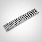 Ralo Linear Inox Polido 15x50 Áreas Externas