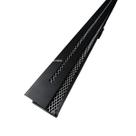 Ralo Linear Inox Preto Fosco 5x70 Ciclope Banheiro ( 5cm x 70cm ) com Tela