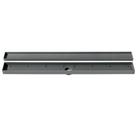 Ralo linear invisível 5 x 50 cm cinza vertex