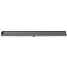 Ralo linear invisível 5 X 70 cm cinza vertex