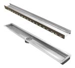 Ralo Linear Invisivel Saída Central - RALO INOX 304 OCULTO