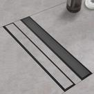 Ralo Linear Kuaisailsk 61 cm Preto em Aço Inoxidável