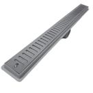 Ralo Linear Luxo Inox 304 Abre Fecha 5x90 Seca Box Banheiro com Tela Cocho Cinza