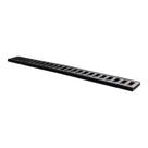 Ralo Linear Modular 5x50 Suporte Grelha Alumínio Piscina Spa Banheira Preto