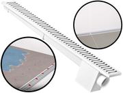 Ralo Linear Modulável Sifonado Para Banheiro Sacada Lavanderia 70cm Herc