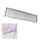 Ralo Linear Oculto 30cm Invisivel Inox Anti Odor Anti Inseto Lavabo Banheiro Lavanderia Resistente Seguro