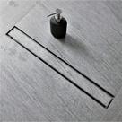 Ralo linear para chuveiro Neodrain 61 cm em aço inoxidável 304 escovado