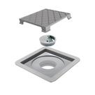Ralo Linear Quadrado Oculto 10x10 cm 7344 Novii