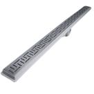 Ralo Linear Seca o Box 5x80 Banheiro Inox Oriente Coletor Cinza Saídas 40mm e Tela (5cm x 81cm)