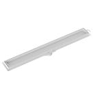Ralo Linear Tigre Invisivel 50cm Branco Ralo Linear Tigre Invisivel 50cm Branco