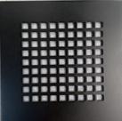 Ralo modelo square inox 304 preto 15 x 15 cm Ralo modelo square inox 304 preto 15 x 15 cm