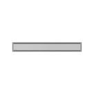 Ralo Neo Tramontina Slim Com Tampa Em Aço Inox 70x7,5 Cm