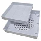 Ralo Oculto 10x10 Invisível Inteligente Plástico Resistente Porcelanato