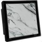 Ralo Oculto 10x10cm Tampa Invisível Aplicação Piso Porcelanato Ralo Quadrado Base Plástico Preto Seca 10cm Válvula Antiodor Banheiro Varanda Box