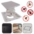 Ralo Oculto 15x15 Fechamento Automático Cola Piso / Porcelanato Anti inseto