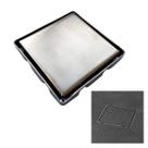 Ralo Oculto 15x15 Invisivel Inox Anti Odor Lavabo Banheiro Cozinha Casa Seguro Resistente Linear