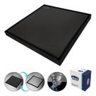 Ralo Oculto De Aço Inox Black Quadrado Tampa Invisível Sem Borda 20x20cm Smart Depot Ralo Oculto De Aço Inox Black Quadrado Tampa Invisível Sem Borda 20x20cm Smart Depot