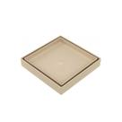 Ralo Oculto Invisível 15x15cm Bege Encaixe Universal Ralo Oculto Invisível 15x15cm Bege Encaixe Universal