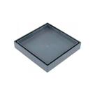 Ralo Oculto Invisível 15x15cm Cinza com Encaixe Universal Ralo Oculto Invisível 15x15cm Cinza com Encaixe Universal