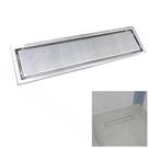 Ralo Oculto Linear 30cm Invisivel Aço Inox Anti Odor Anti Inseto Banheiro Lavabo Resistente Seguro Higienico