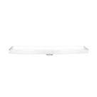 Ralo Oculto Linear 5x50cm Branco - Saída DN 40mm - Para Tráfego de Pedestres