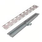 Ralo Oculto Linear Inox Seca Piso 7x90 Saida por Baixo 2232