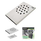 Ralo p/ box de banheiro inox pratico Ralo p/ box de banheiro inox pratico