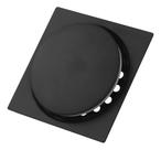 Ralo Para Banheiro 10x10 Click Preto Fosco Inteligente