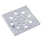 Ralo Para Banheiro Tampa Grelha Abre E Fecha Rotativo 10x10 Inox Quadrado Para Banheiro Somente Ralo Não Entra Inseto