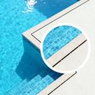 Ralo Para Borda de Piscina De Canto Em Aço Inox