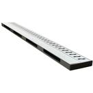 Ralo Para Box Banheiro Inteligente Pratic Max 6x50 Alumínio Cromado Ralo Para Box Banheiro Inteligente Pratic Max 6x50 Alumínio Cromado