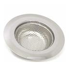 Ralo Para Pia Grande Em Inox Borda Larga 11cm Resistente Ralo Para Pia Grande Em Inox Borda Larga 11cm Resistente