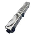 Ralo Piscina 6x50 Inox Raio com Tela Coletor Plástico Preto