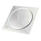 Ralo Premium Inteligente Inox Click Up Quadrado 10x10