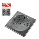 Ralo Quadrado Aço Inox Abre e Fecha Bestfer Anti-Odor