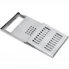 Ralo Quadrado com Chapa Difusora 15x15cm Scoar em Aço Inox