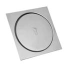 Ralo Quadrado Embutido Click Inteligente Em Aço Inox Polido Ralo Quadrado Embutido Click Inteligente Em Aço Inox Polido