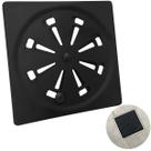 Ralo Quadrado Preto Inox 10x10 Tampa Anti Odor Grelha Abre e Fecha 10cm Ralo De Banheiro Com Fecho Ralo Quadrado Preto Inox 10x10 Tampa Anti Odor Grelha Abre e Fecha 10cm Ralo De Banheiro Com Fecho
